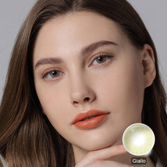 Hidrocor II Giallo Yellow Contact Lenses