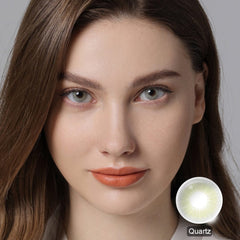 Hidrocor Quartz Gray Colored Contacts