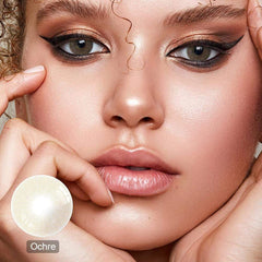 Rio Ochre Brown Colored Contacts