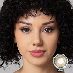 3 Tone Gray Colored Contacts