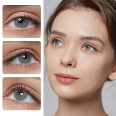 FreshGo - Ocean Sky Gray Coloured Contacts