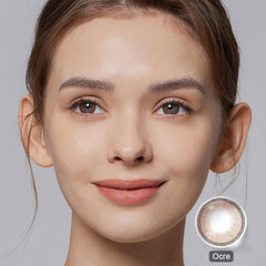 Hidrocharme Ocre Brown Coloured Contacts