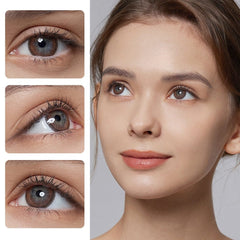 Hidrocharme Ocre Brown Coloured Contacts