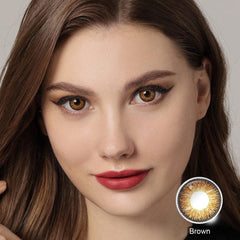 Nonno Brown Coloured Contact Lenses