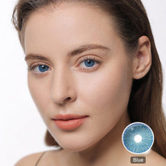 Fiesta Blue Coloured Contact Lenses