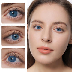 Fiesta Blue Coloured Contact Lenses