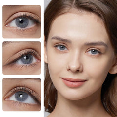 FreshGo - Ocean Gray Coloured Contacts (Expiry 10/25)