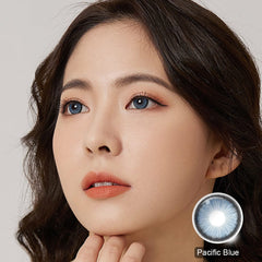 Diamond Pacific Blue Contact Lenses