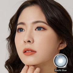 Diamond Pacific Blue Contact Lenses