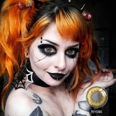Envy Yellow Halloween Contacts