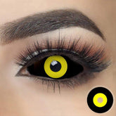 Sith Ichigo Black and Yellow Full Eye 22mm Sclera