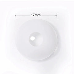 17mm UV Glow White Mini Sclera Contacts