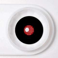 17mm Black Mesh Mini Sclera Contacts