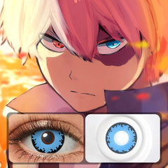 Twilight Blue Wolf Eyes Contacts
