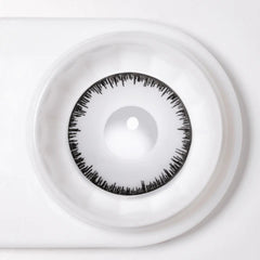 17mm White Werewolf Mini Sclera Contacts