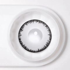 17mm White Werewolf Mini Sclera Contacts