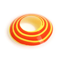 Yellow Spiral Halloween Contacts