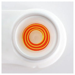 Yellow Spiral Halloween Contacts