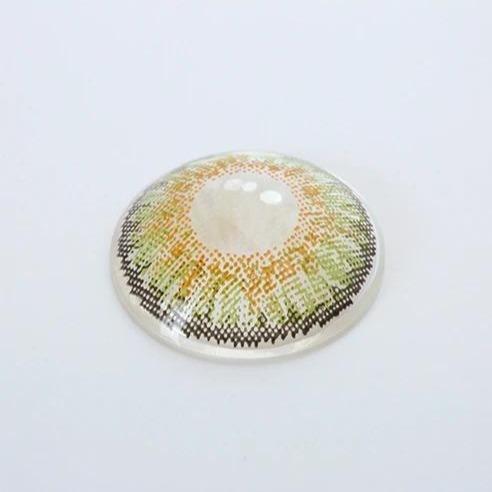 3 Tone Green coloured Contacts