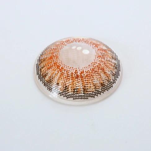 3 Tone Honey Colored Contacts