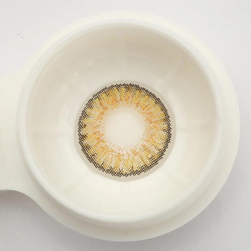 3 Tone Pure Hazel Colored Contacts