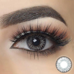 3 Tone Sterling Gray Colored Contacts