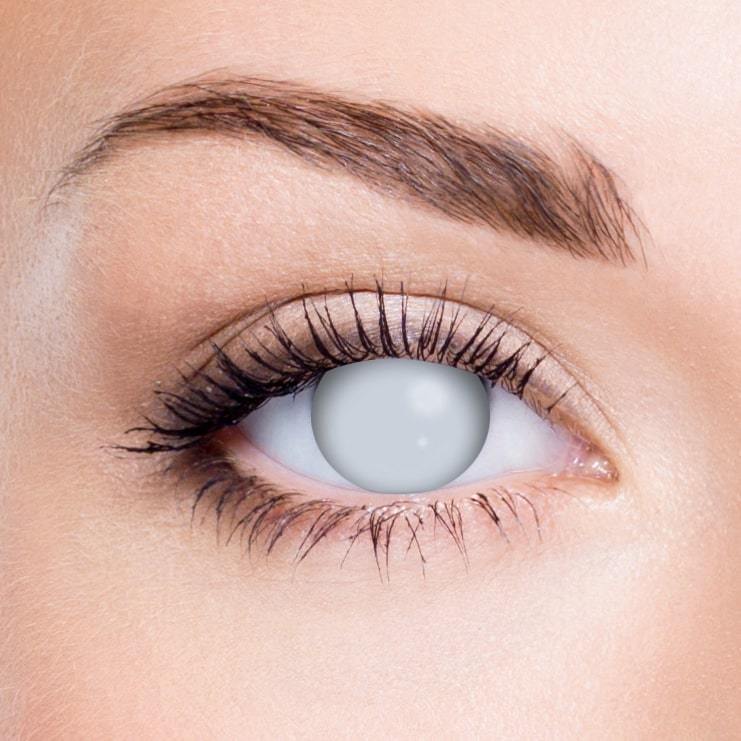 Blind White Contacts
