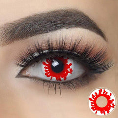 Blood Spat Halloween Contacts