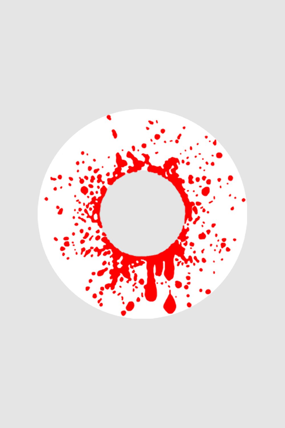 Crazy Blood Splat Halloween Contacts