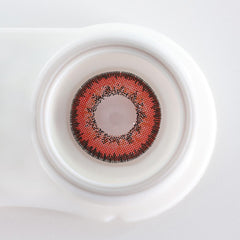 Envy Red Halloween Contacts