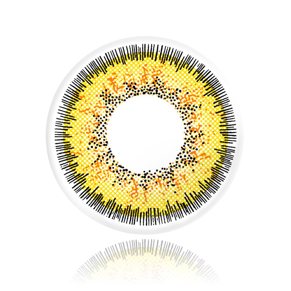 Envy Yellow Halloween Contacts