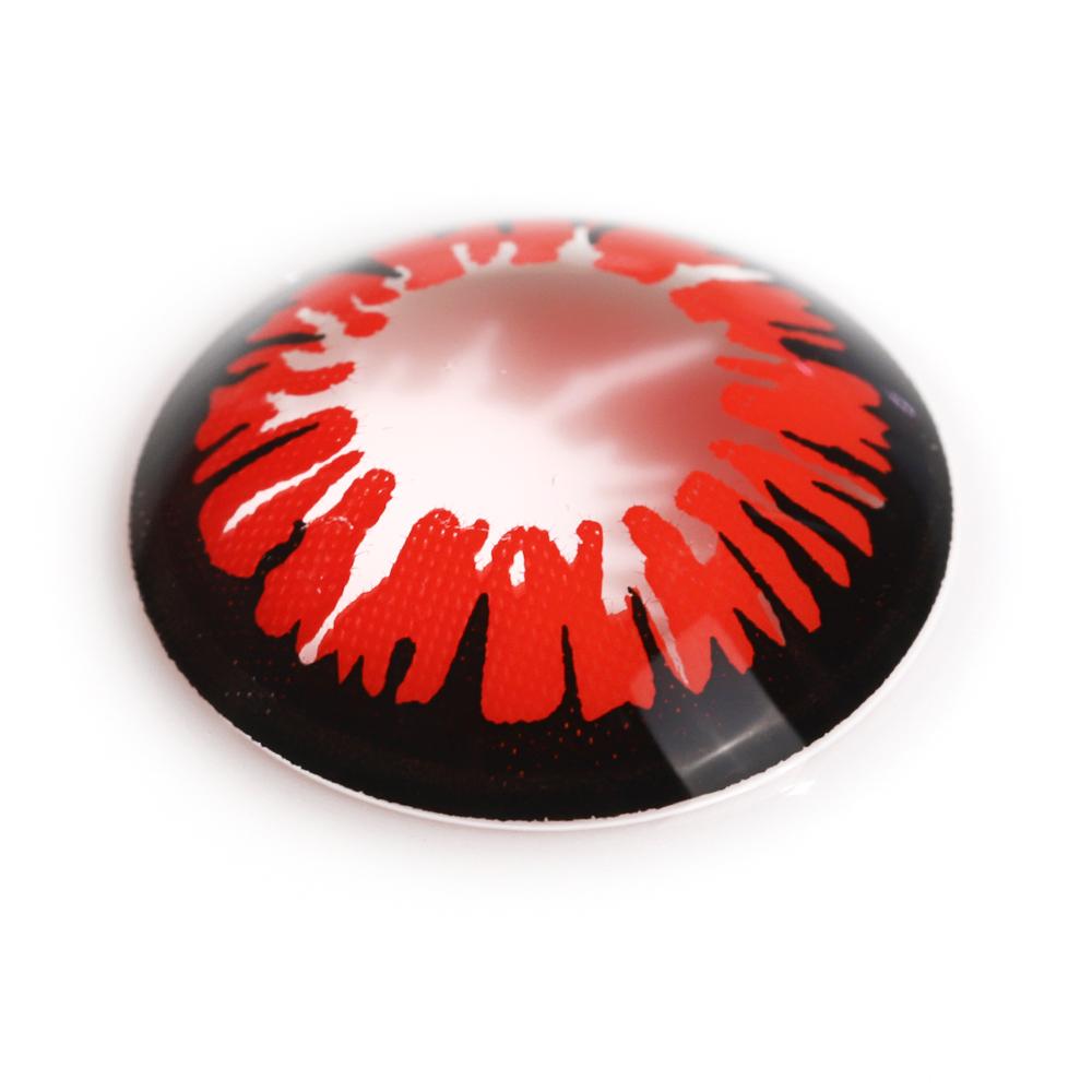 Glamor Red Halloween Contacts