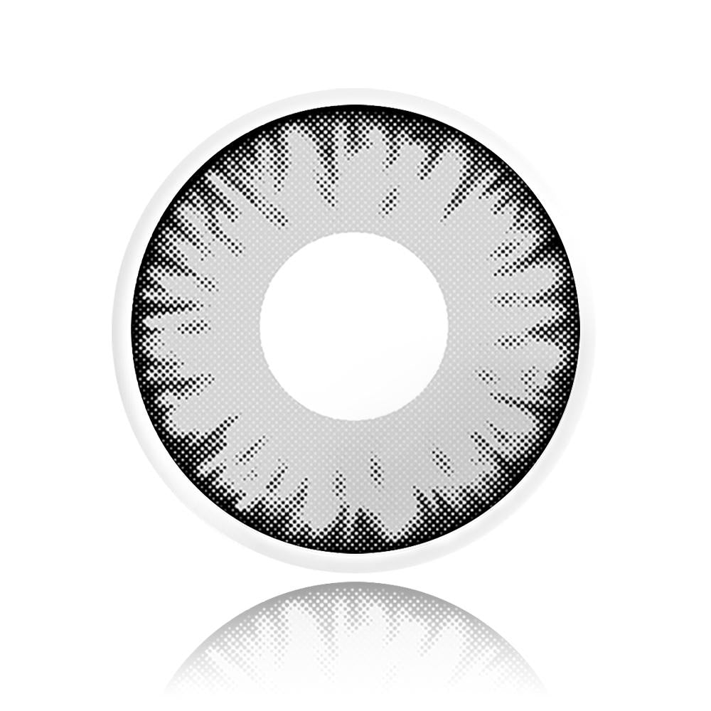 Gray Vampire Halloween Contacts