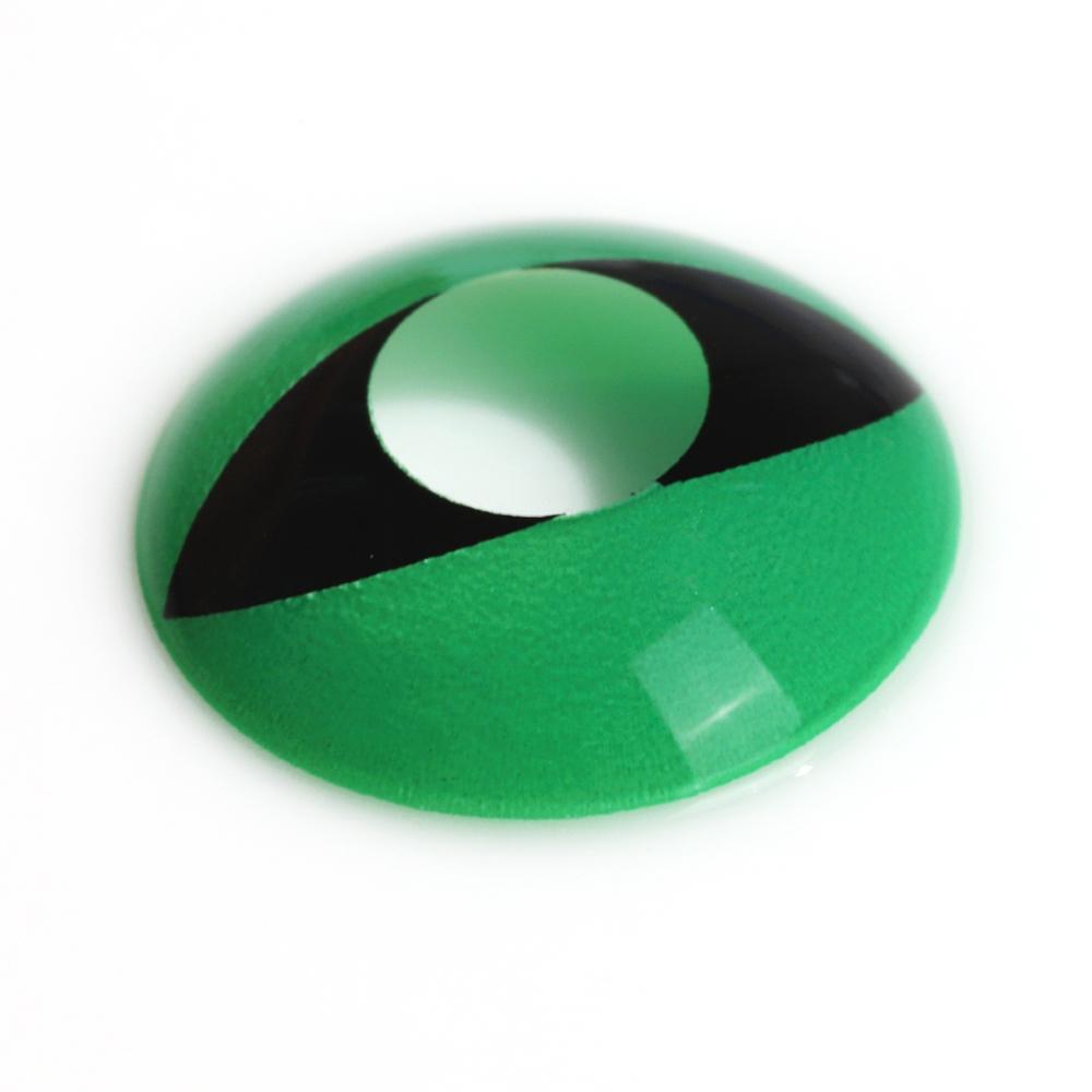 Green Cat Halloween Contacts