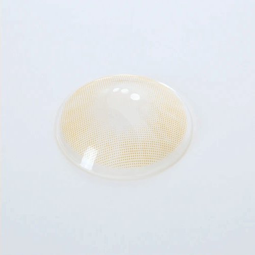 Hidrocor Amber Yellow Colored Contacts