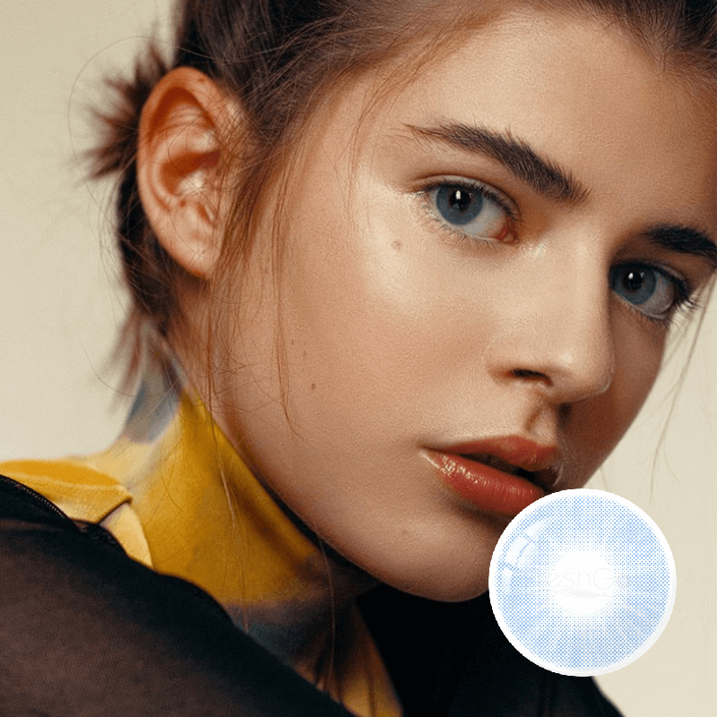 Hidrocor Azul Blue Colored Contacts
