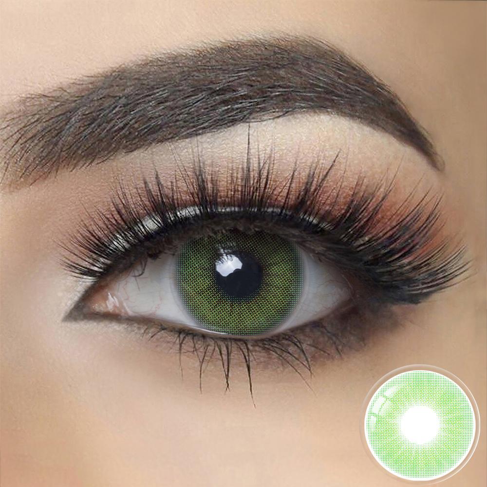 Hidrocor Emerald Green Colored Contacts
