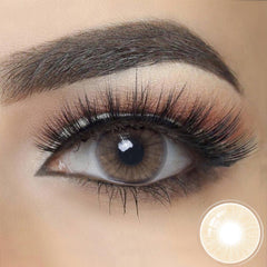 Hidrocor II - Honey Brown  Colored Contacts