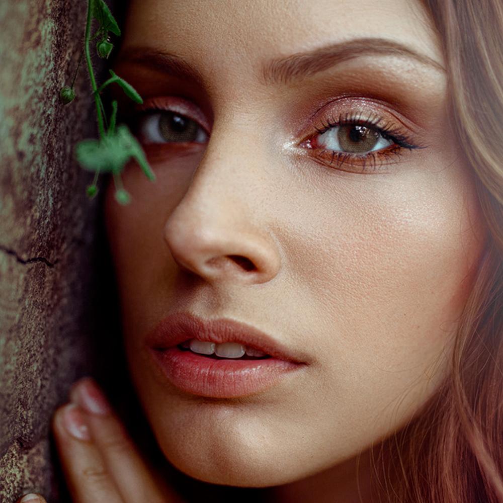 Hidrocor Ochre Brown Colored Contacts