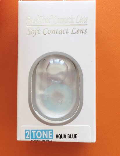 Freshtone Aqua Blue Contacts