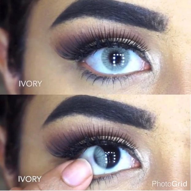 Ivory Contact Lenses
