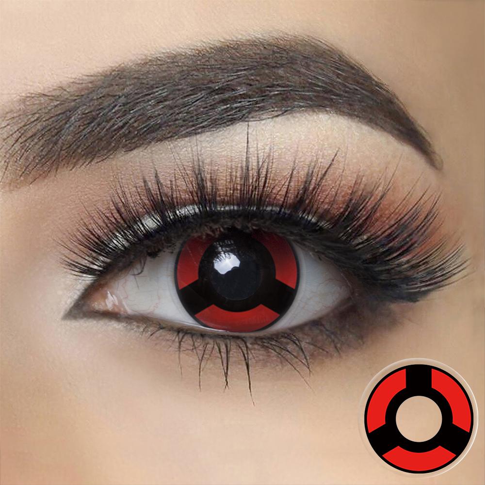 Izuna Uchiha Naruto Sharingan Cosplay Contacts