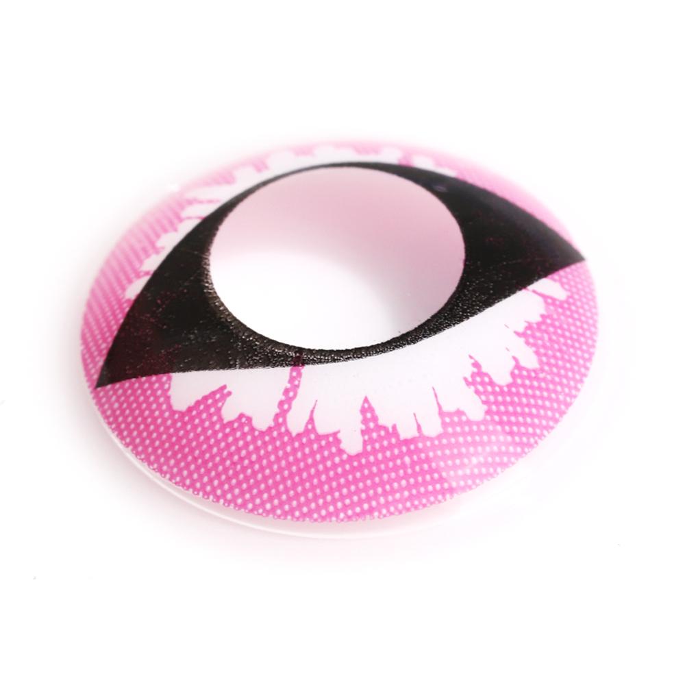 Pink Dragon Eye Halloween Contacts