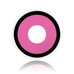 Pink Manson Halloween Contacts