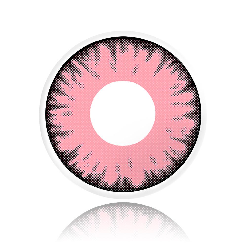 Pink Vampire Halloween Contacts