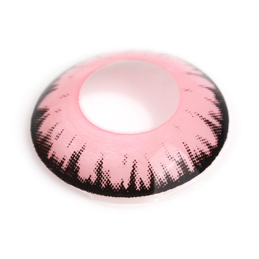 Pink Vampire Halloween Contacts