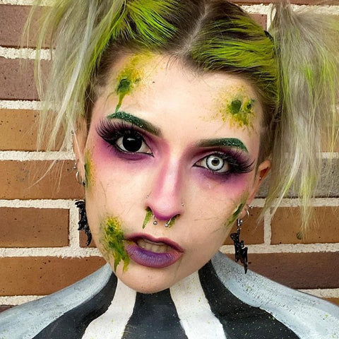 Gray Vampire Halloween Contacts