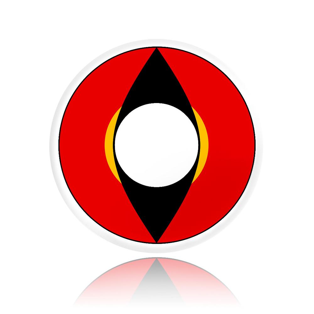 Red Dragon Eye Halloween Contacts