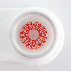 Red Web Halloween Contacts