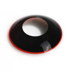 Red Rim Halloween Contacts